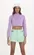 SHORT BOYFRIEND DE SARJA COM BARRA DESFIADA E DETALHE VAZADO DIMY SHO83380