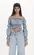 BLUSA CROPPED COM BABADOS DIMY BLU83465