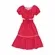 CONJUNTO CROPPED COM SAIA DETALHE CÓS ELÁSTICOS ESTAMPA BAILARINAS PRECOCE LCJ3928
