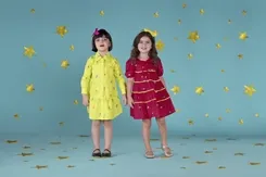 VESTIDO RECORTES BAILARINAS PRECOCE MVT3901