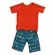 CONJUNTO BLUSA COM SHORT ESTAMPA BRINCANDO COM AS LETRAS PRECOCE MCO3976