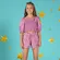 CONJUNTO BLUSA LATÉX COM SHORT ESTAMPA ESTRELA PRECOCE LCJ3918