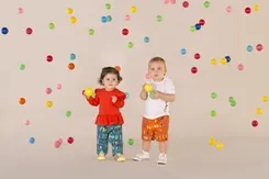 CONJUNTO BLUSA COM SHORT ESTAMPA BRINCANDO COM AS LETRAS PRECOCE BCO3960
