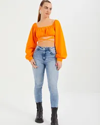 CALÇA BRUNA LAVAGEM ESPECIAL STRETCH COLCCI 0025300799
