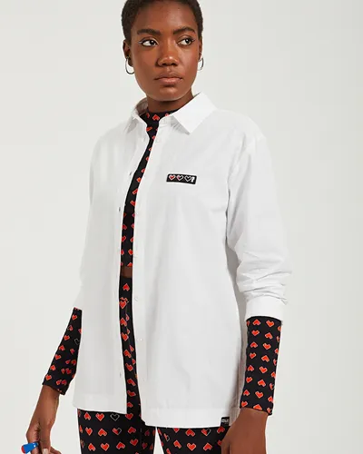 CAMISA DETALHE CORAÇÕES NO BOLSO COLCCI 0305300122