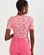 BLUSA CANELADA ESCRITA ARCADE LOVER COLCCI 0365300843