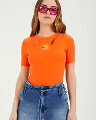 BLUSA CANELADA DETALHE PIZZA COLCCI 0365300853