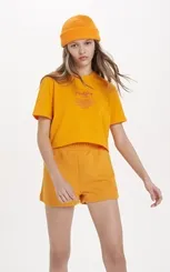 CONJUNTO CROPPED COM SHORT DETALHE ELASTICOS CÓS DIMY CON83519