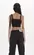 BLUSA JUSTA DE TULE FRANZIDO COM ALÇAS PARA AMARRAR DIMY BLU83500