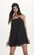 VESTIDO TRAPÉZIO COM ALÇAS ASSIMÉTRICAS DIMY VES83496