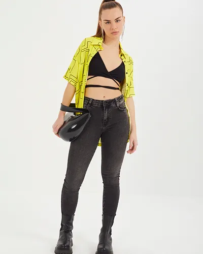 CALÇA BIA JEANS LAVAGEM ESPECIAL COLCCI 0025300815