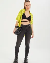 CALÇA BIA JEANS LAVAGEM ESPECIAL COLCCI 0025300815