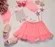 CONJUNTO BLUSA DETALHE MANGA TULE COM SAIA DE TULE MON SUCRE 51138022284