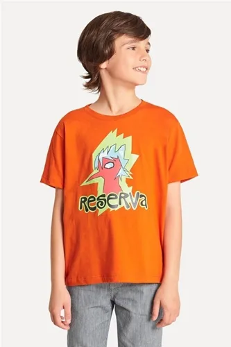 CAMISETA MINI MANGA ESTAMPA PICA PAU RESERVA 0072618