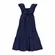 VESTIDO LASTEX E BABADO XADREZ PRECOCE LVT3938