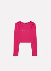 BLUSA CROPPED CANELADA PERFUMARIA 25885