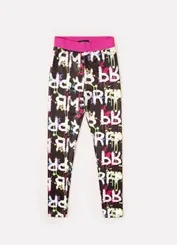 LEGGING ESTAMPA LAMINADA ELÁSTICO PERFUMARIA 25884