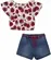 CONJUNTO MC BLUSA E SHORT TOMATINHO
