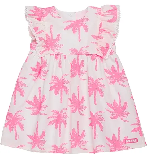 VESTIDO COQUEIROS ROSA