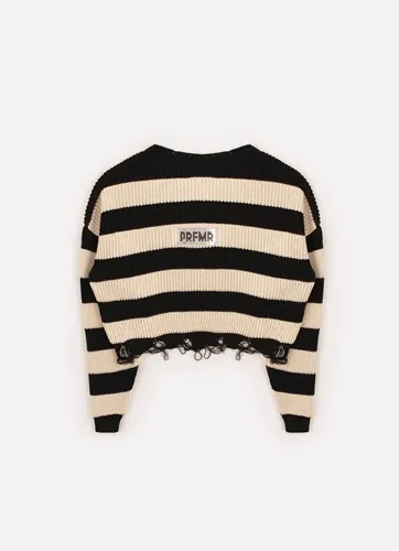 BLUSA TRICOT DESTROYED PERFUMARIA 25817