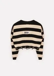 BLUSA TRICOT DESTROYED PERFUMARIA 25817
