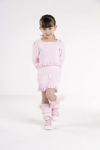 CONJUNTO BLUSA COM SAIA HELOISA MINI LADY 03750