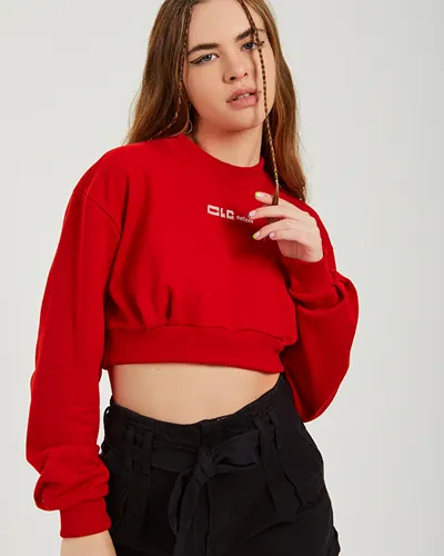 BLUSÃO CROPPED MOLETOM COLCCI 0405300268