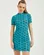 VESTIDO GOLA ALTA ESTAMPA CLC COLCCI 0445300998
