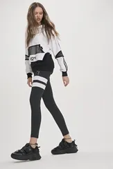 LEGGING COM RECORTES E ESTAMPA RELEVO DIMY LEG83502