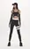 LEGGING COM RECORTES E ESTAMPA RELEVO DIMY LEG83502
