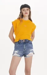 SHORT VINTAGE COM BORDADO DIMY SHO83463