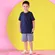 CONJUNTO CAMISETA BÁSICO COM BERMUDA MOLETOM MESCLA PRECOCE MCO3988