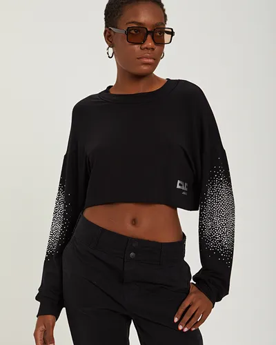 BLUSA FASHION COM APLICAÇÃO BRILHO COLCCI 0405300270