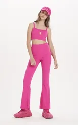 CALÇA FLARE CANELADA DIMY CAL83479