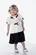 VESTIDO APLICAÇÃO LAÇOS COM BARRA PRETO LULUZINHA 890598123