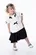 VESTIDO APLICAÇÃO LAÇOS COM BARRA PRETO LULUZINHA 890598123