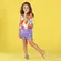 CONJUNTO BLUSA BALONE E SHORT SAIA PRECOCE M2CJ4089
