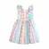 VESTIDO DECOTE NAS COSTAS COM BORBOLETAS/FLORES PRECOCE MVT4057