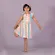 VESTIDO DECOTE NAS COSTAS COM BORBOLETAS/FLORES PRECOCE MVT4057