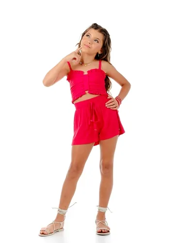 CONJUNTO CROPPED COM SHORT MYLU 041567324
