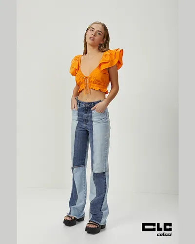 BLUSA CROPPED AJUSTÁVEL COLLCI 0365300951