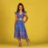 CONJUNTO TOP LAÇO COM SAIA PRECOCE LCJ4145