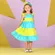 VESTIDO ALÇA BABADO ESTAMPA Ô SOL PRECOCE MVT4053