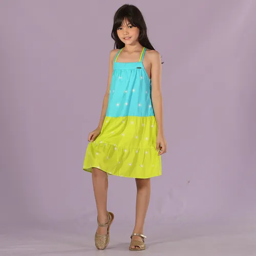VESTIDO ALÇA ESTAMPA Ô SOL PRECOCE LVT4157