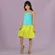 VESTIDO ALÇA ESTAMPA Ô SOL PRECOCE LVT4157