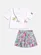 CONJUNTO BLUSA H4699 E SAIA H4687 ESTAMPA PEQUENA SEREIA MOMI H4708