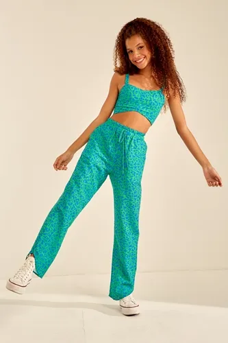 CALÇA CINTURA ELÁSTICO ESTAMPA COLOR YOBOH! 04013914