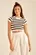 CROPPED TRICOT MANGUINHA LISTRA YOBOH! 04013999