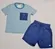 CONJUNTO BLUSA LISTRADA E SHORT LINHO OLIVER 050814324