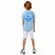 CONJUNTO CAMISETA LISTRADA E BERMUDA BRANCA OLIVER 050817324